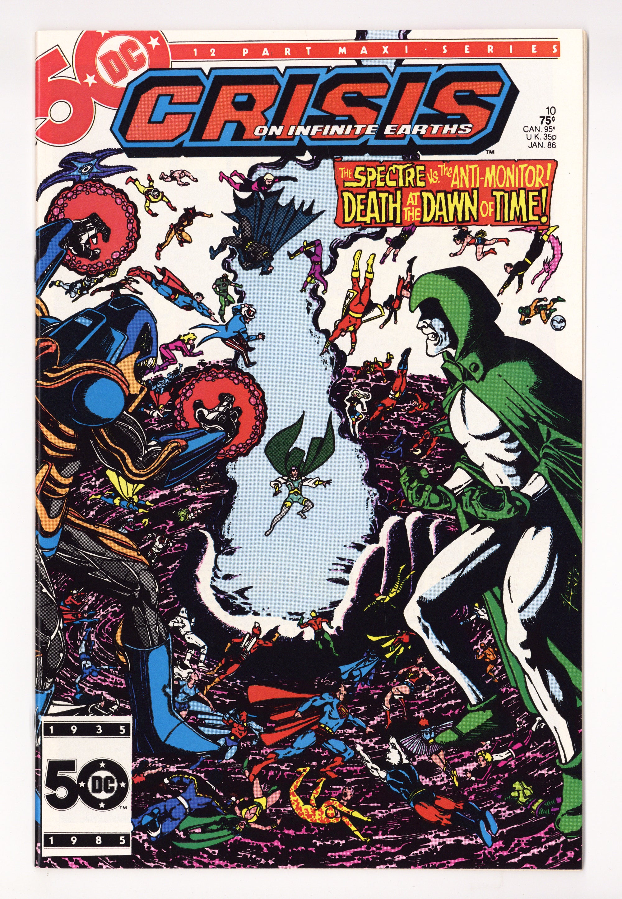 Crisis on Infinite Earths 10 NM- (9.2) (1986) 