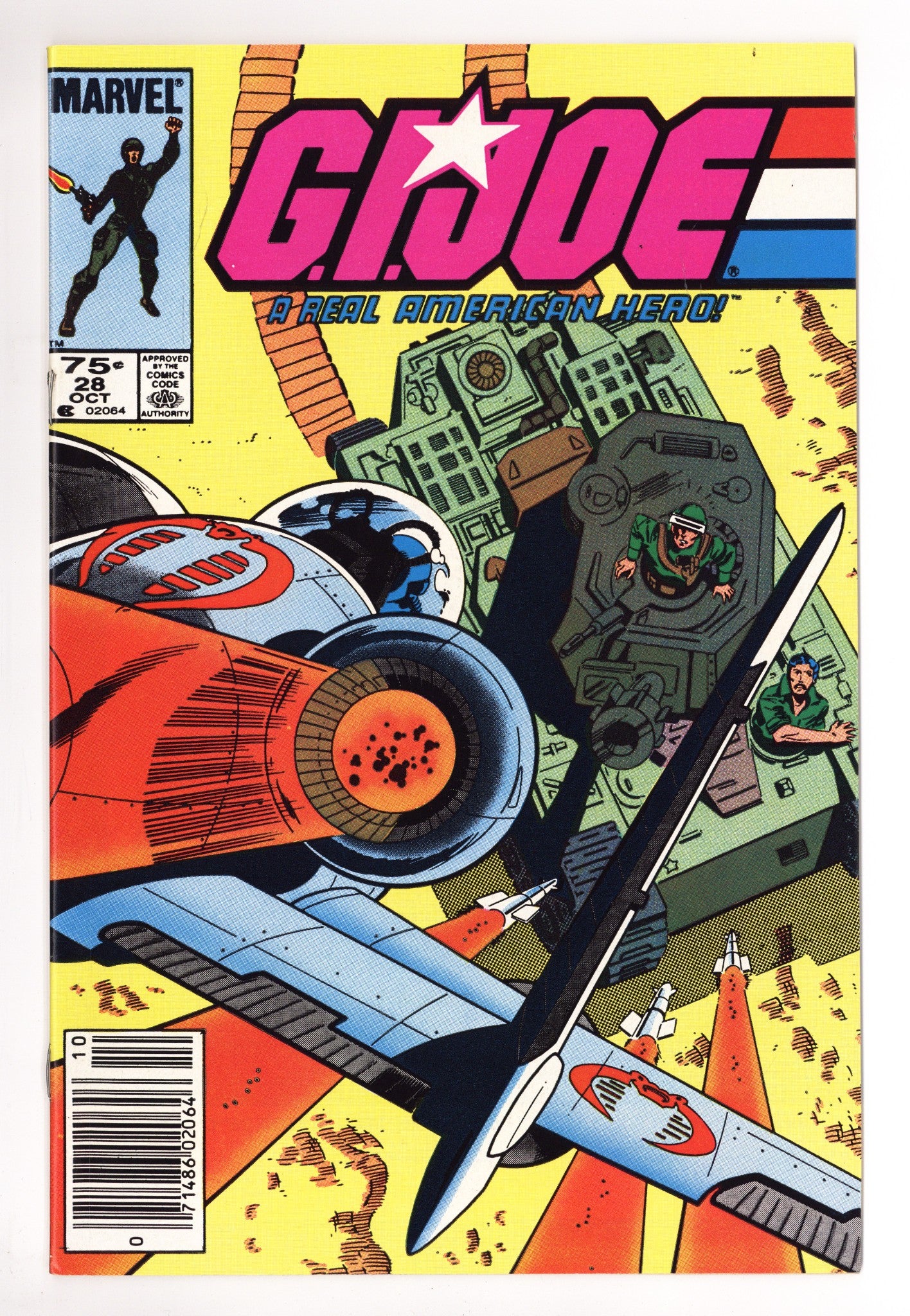 G.I. Joe, A Real American Hero 28 VF/NM (9.0) (1984) Canadian Price Variant 