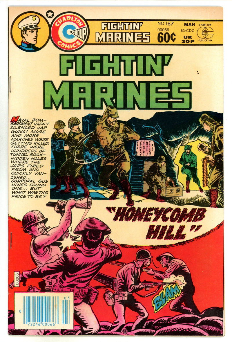 Fightin' Marines 167 VF- (7.5) (1983) 