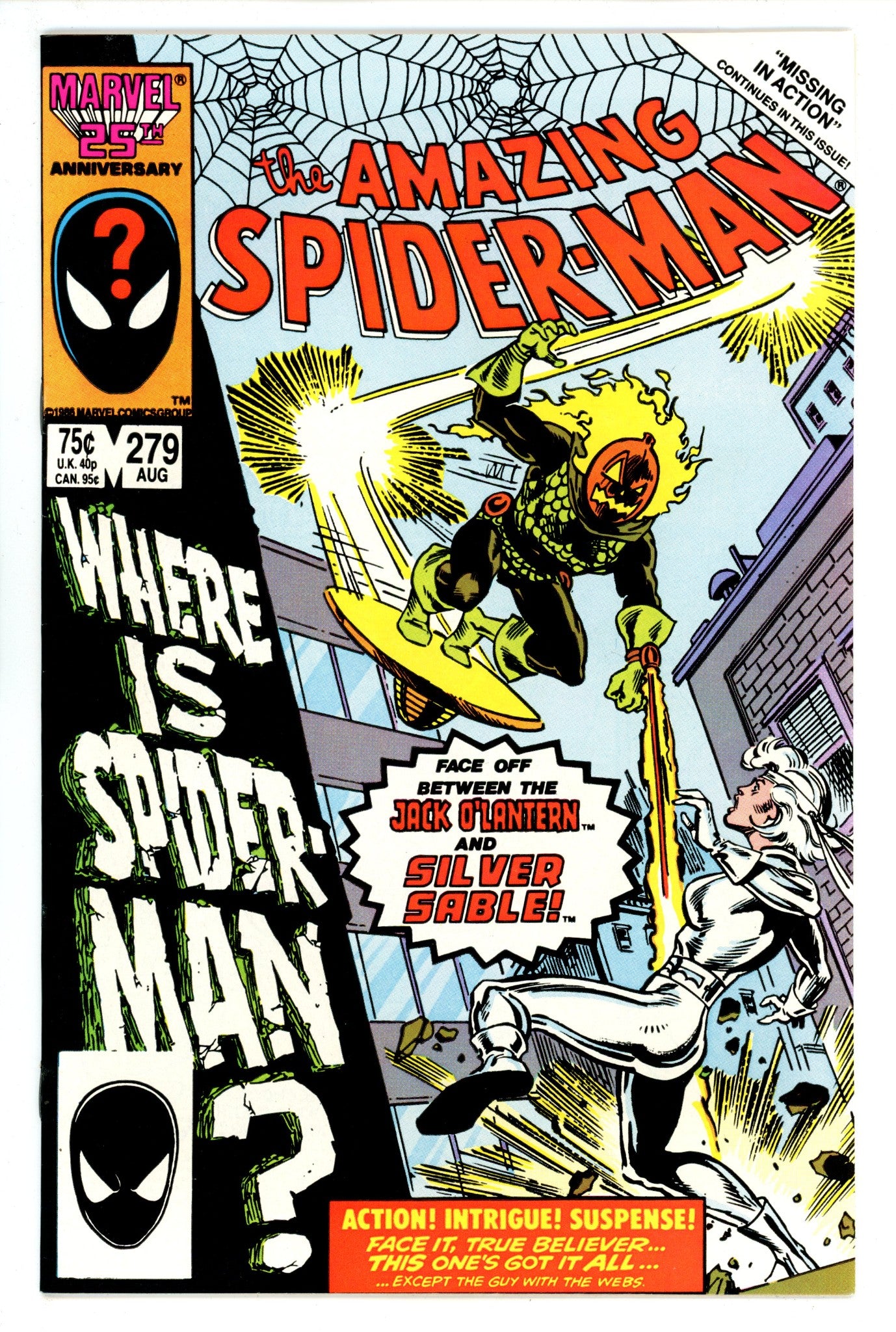 The Amazing Spider-Man Vol 1 279 VF (8.0) (1986) 