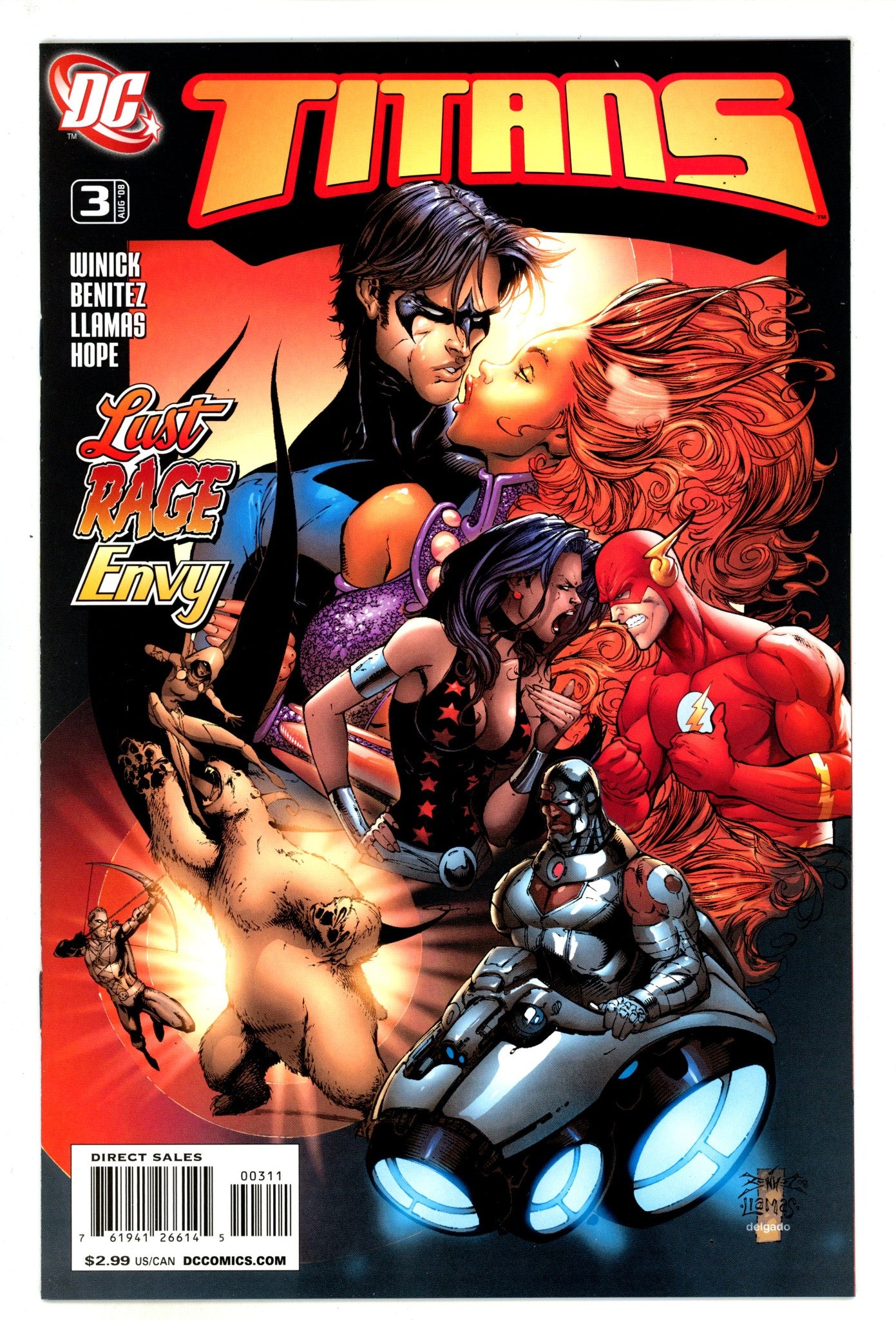 Titans Vol 2 3 High Grade (2008) 