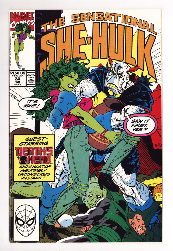 The Sensational She-Hulk 24 Mid Grade (1991)