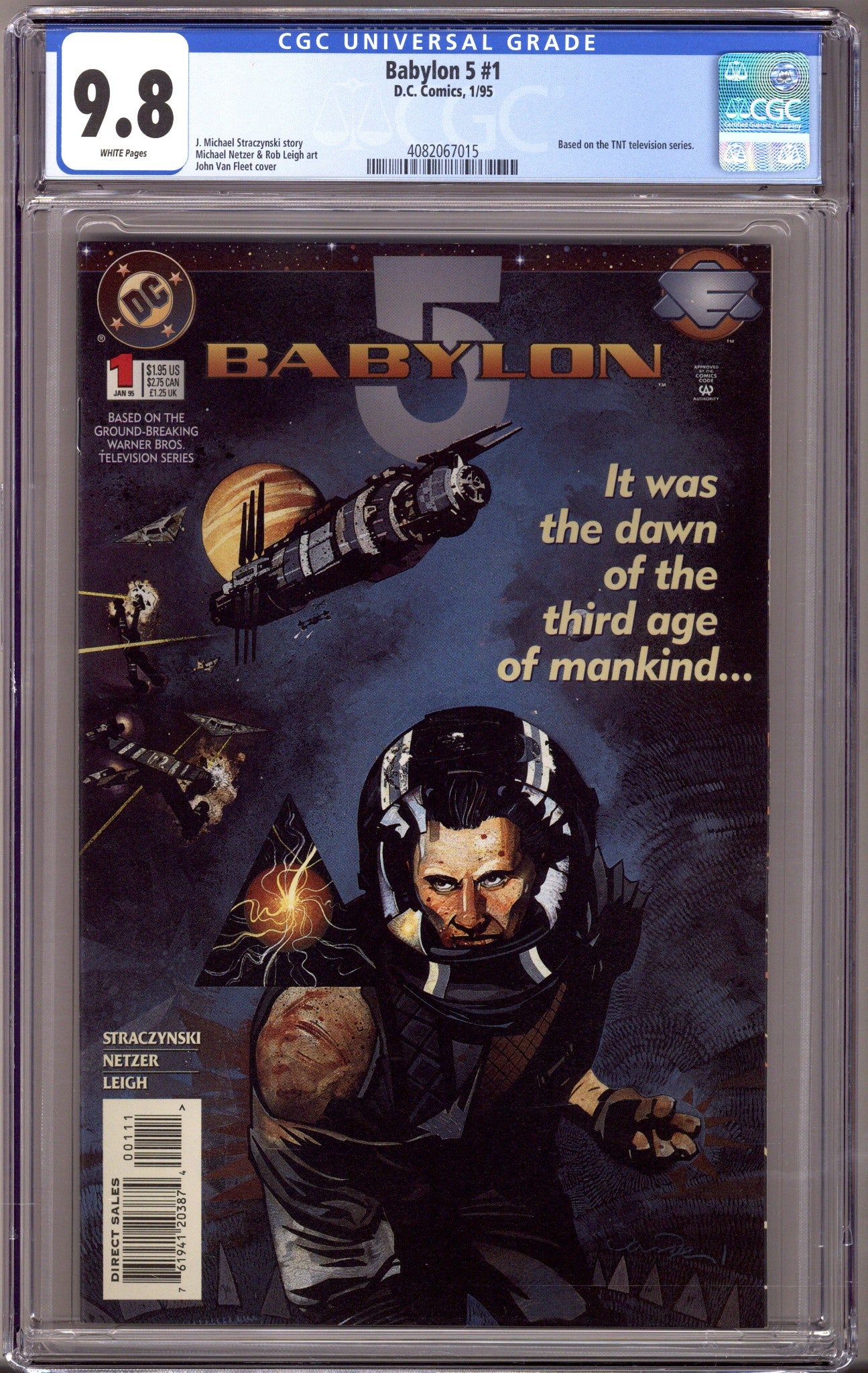 Babylon 5 1 CGC 9.8 (NM/M) (1995) 
