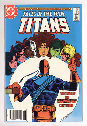 Tales of the Teen Titans 54 NM- (9.2) (1985) Canadian Price Variant