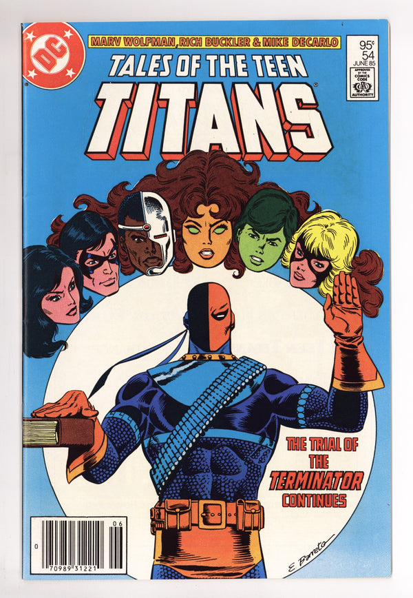 Tales of the Teen Titans 54 NM- (9.2) (1985) Canadian Price Variant