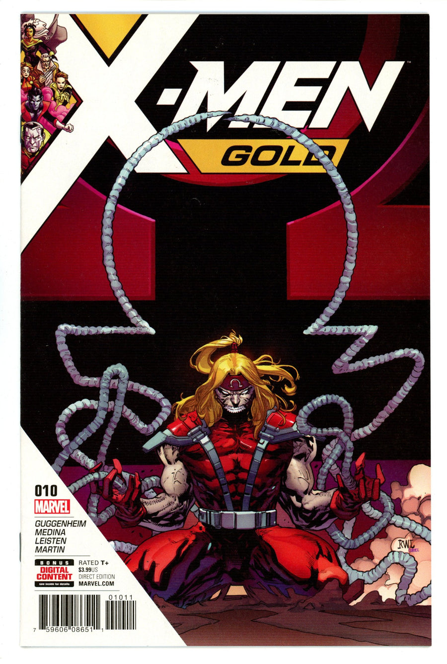 X-Men: Gold Vol 2 10 High Grade (2017) 
