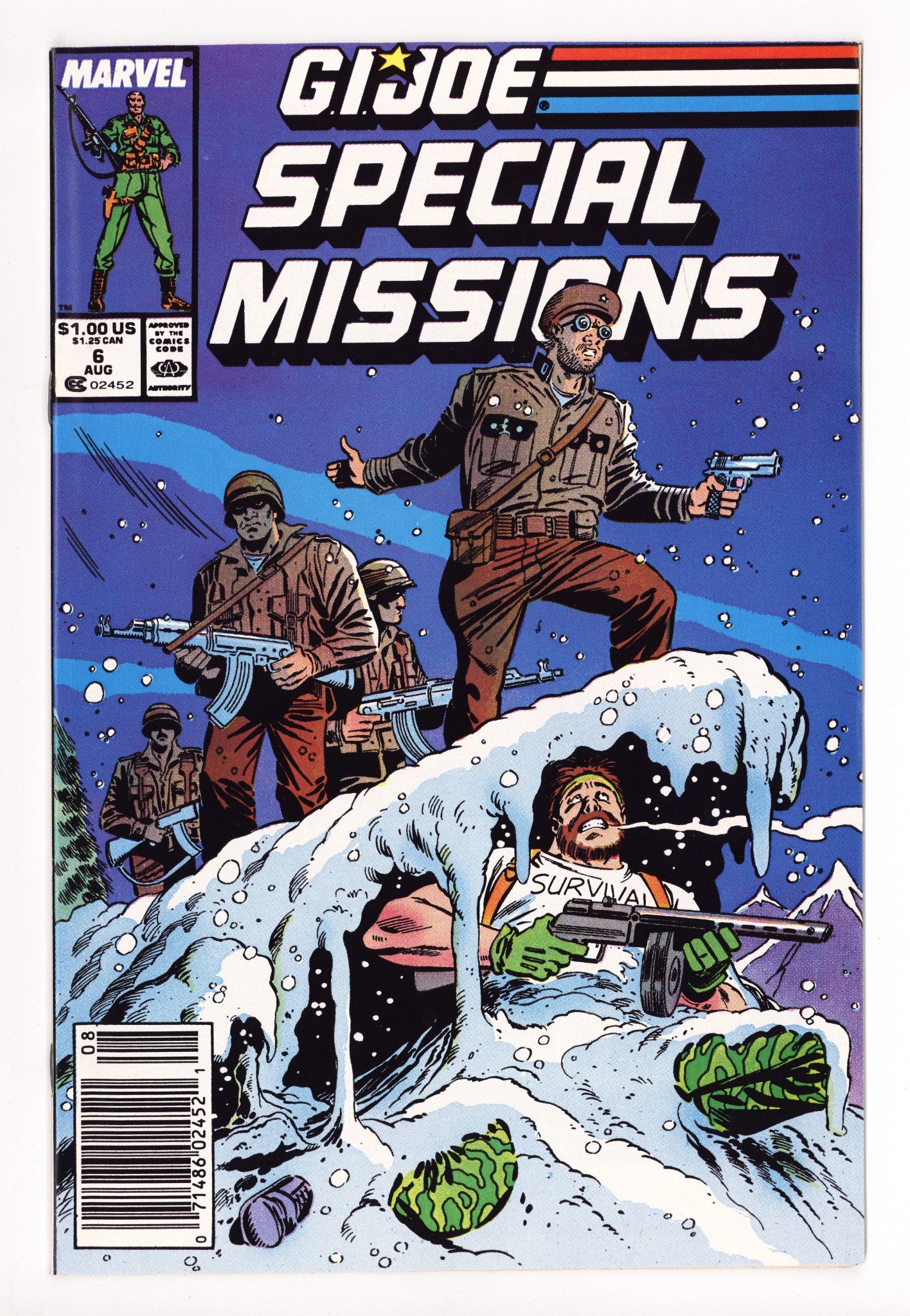 G.I. Joe Special Missions Vol 1 6 High Grade (1987) Newsstand 
