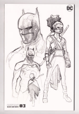 Batman Black & White Vol 3 3  High Grade   (2021)     2nd Print