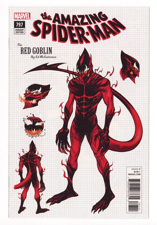 Amazing Spider-Man Vol 4 797 High Grade (2018) McGuinness Design Variant