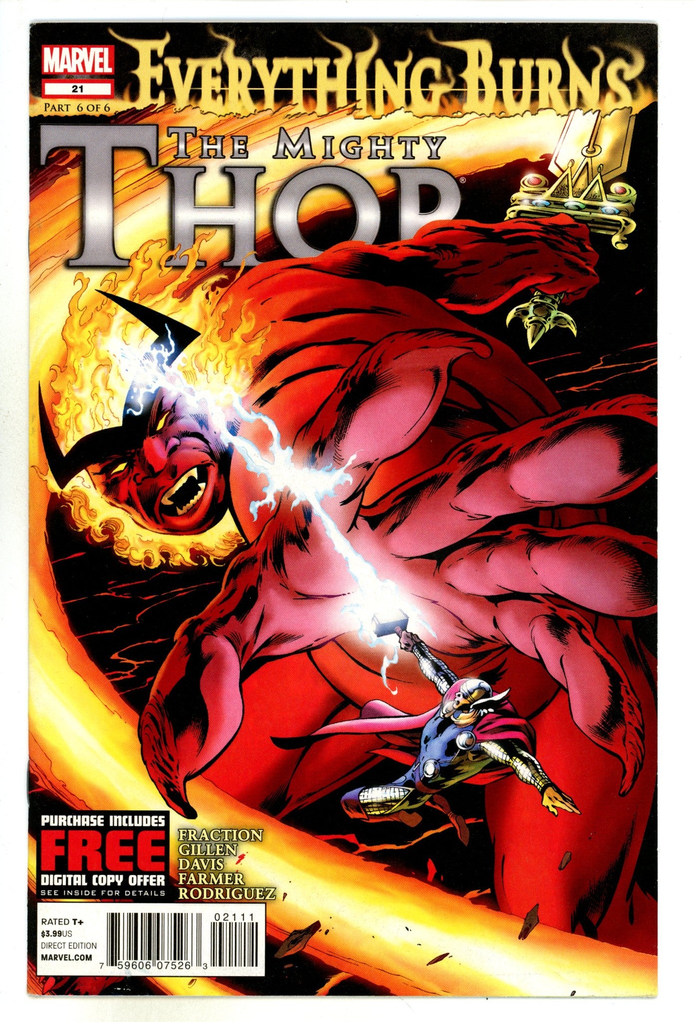 The Mighty Thor Vol 1 21 High Grade (2012) 