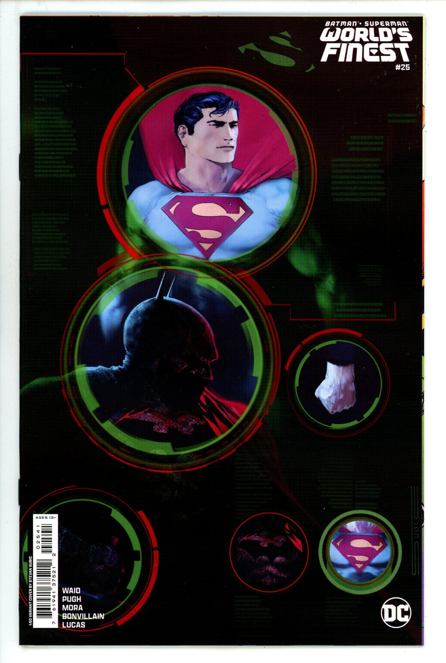 Batman Superman Worlds Finest 25 Subic Incentive Variant NM- (2024)