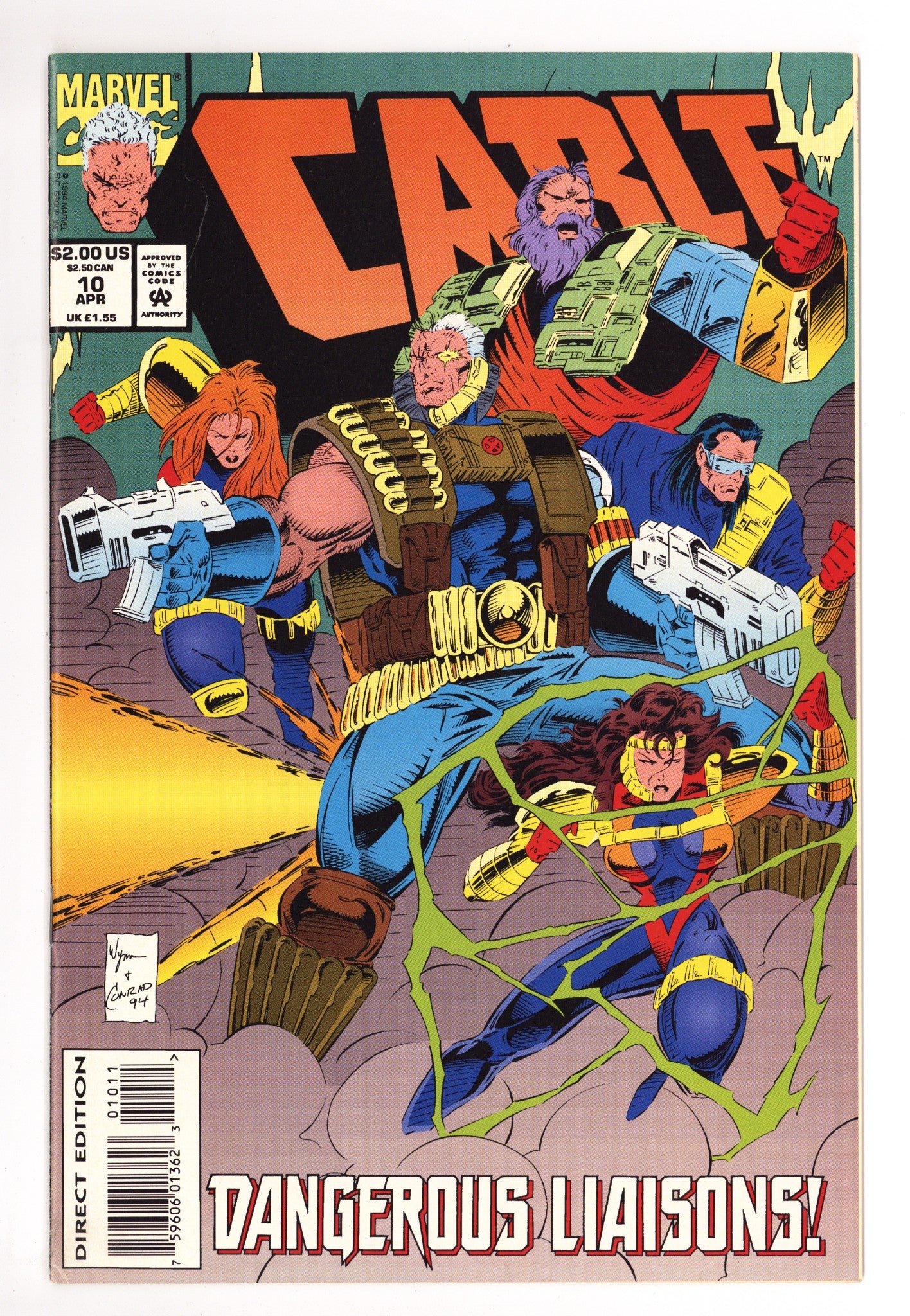 Cable Vol 1 10 High Grade (1994) 