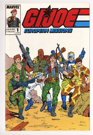 G.I. Joe European Missions 1 Mid Grade (1988)