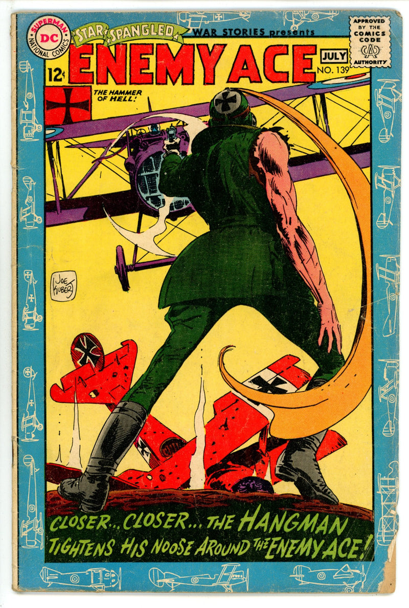 Star Spangled War Stories Vol 1 139 VG- (3.5) (1968) 