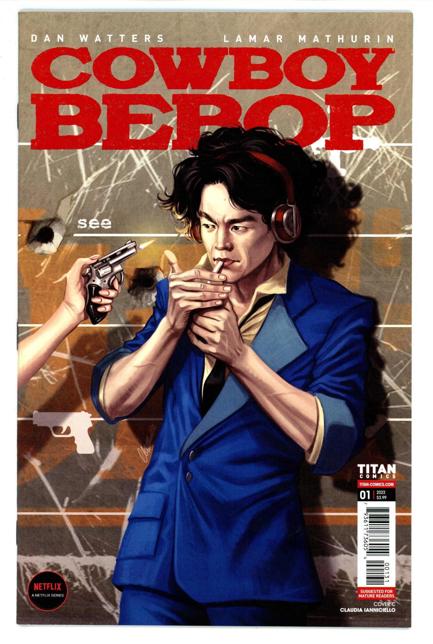 Cowboy Bebop 1 High Grade (2022) Ianniciello Variant 