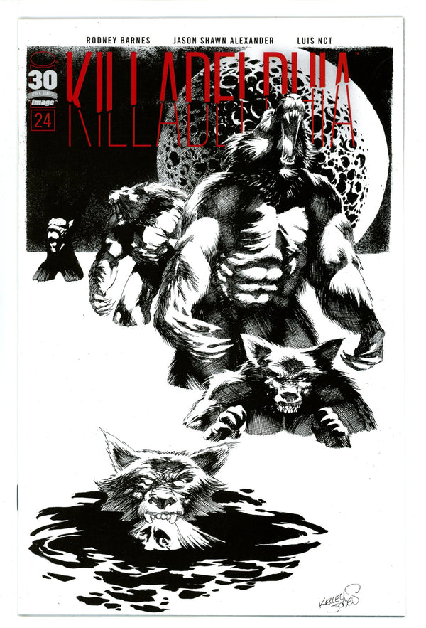 Killadelphia 24 High Grade (2022) Jones B&W Variant
