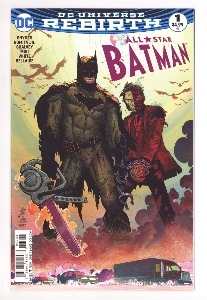 All Star Batman 1 High Grade (2016) Jr. Variant 