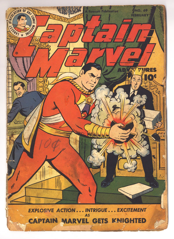 Captain Marvel Adventures   69  PR (0.5)   (1947)