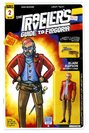 The Traveller's Guide to Flogoria 2 Moore Action Figure Incentive Variant NM- (2023)