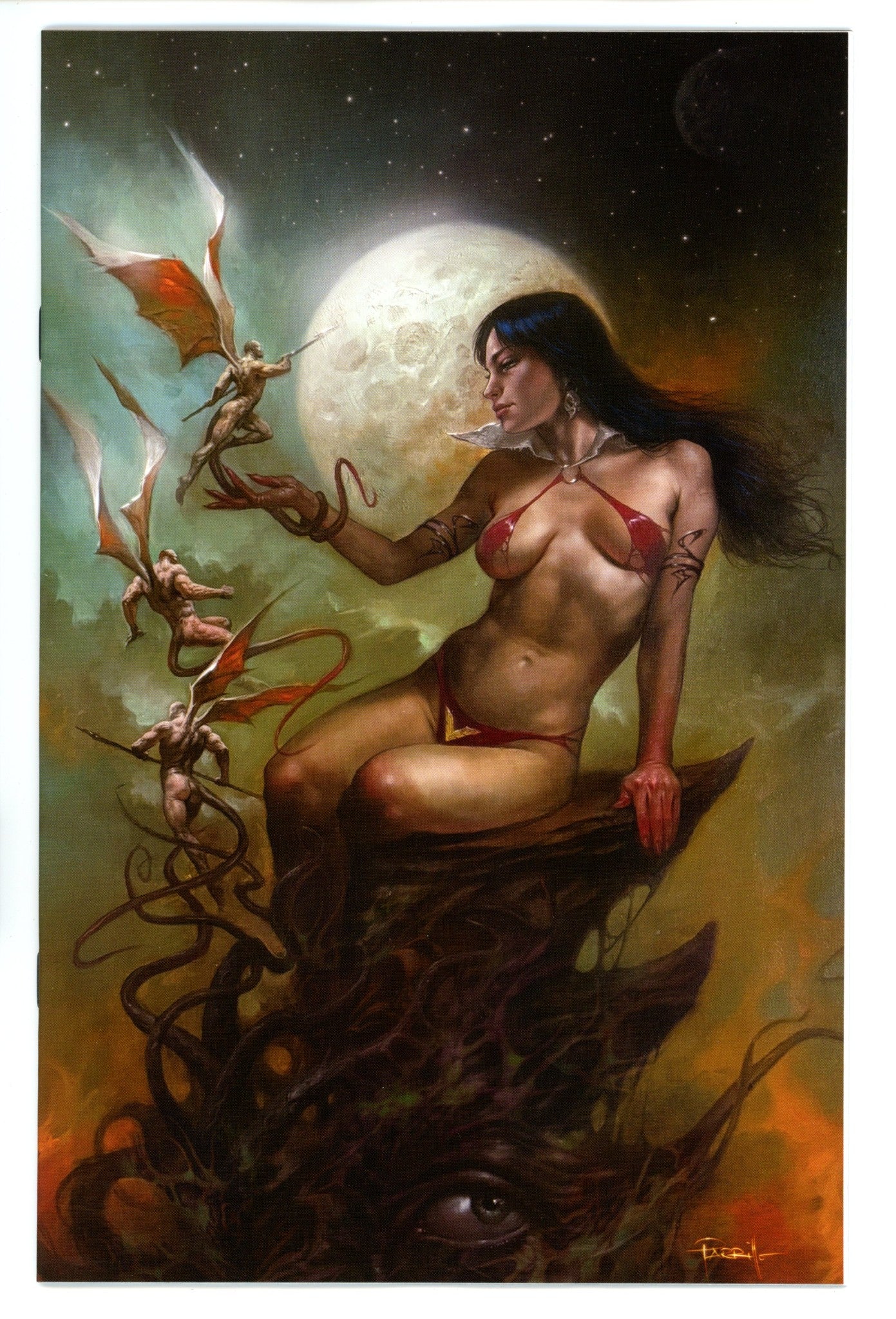 Vampirella Vol 8 2 Parrillo Virgin Variant VF/NM (2025)
