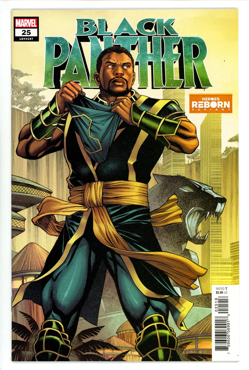 Black Panther Vol 7 25 (197) High Grade (2021) Pacheco Variant 