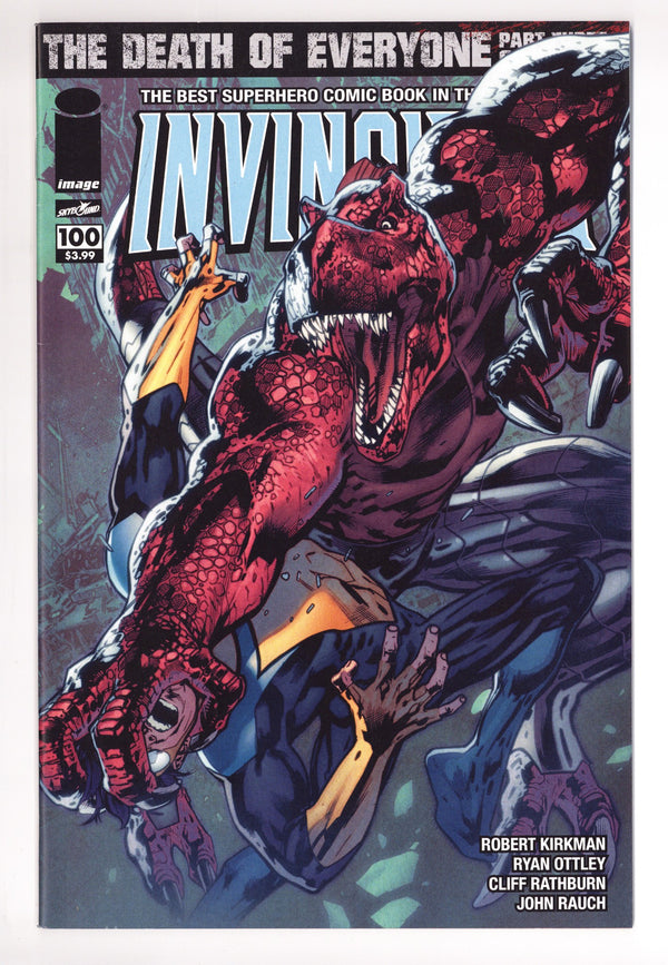 Invincible 100 VF/NM (9.0) (2013) Hitch Variant