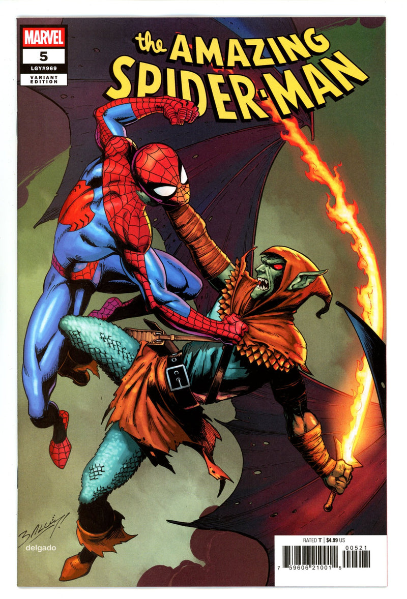 Amazing Spider-Man Vol 7 5 Bagley Spoiler Variant (2025)
