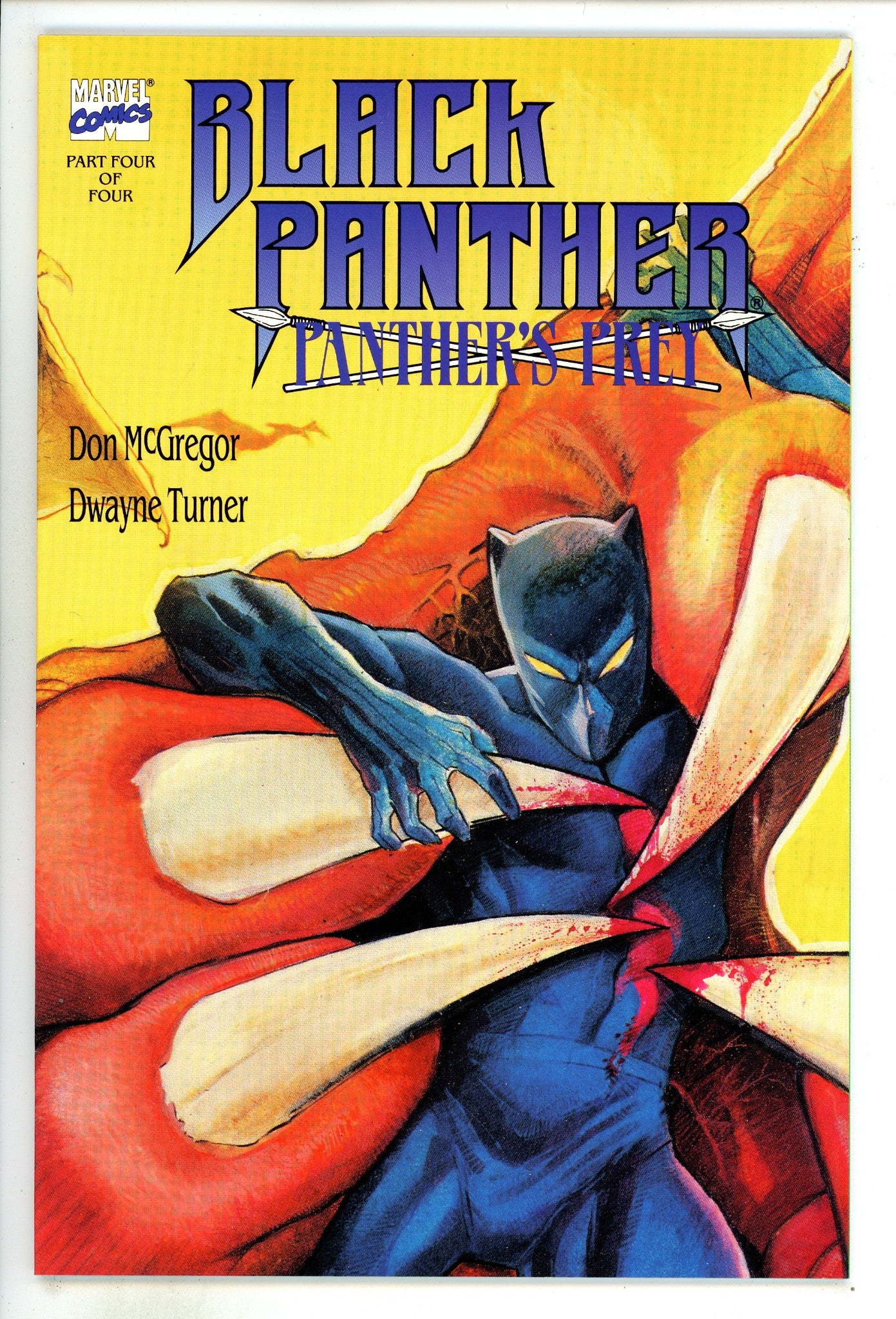 Black Panther: Panther's Prey 4 High Grade (1991) 