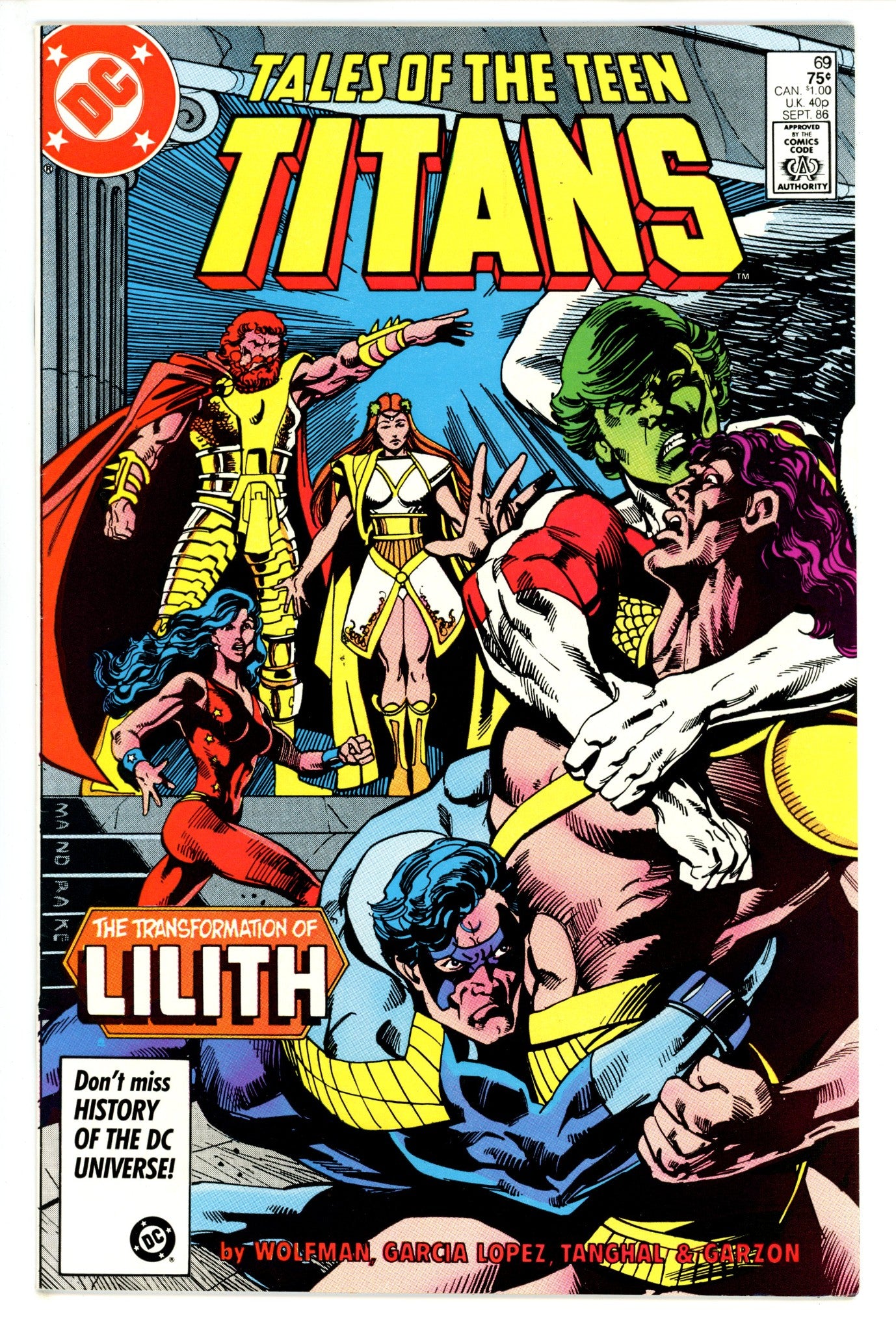Tales of the Teen Titans 69 (1986)