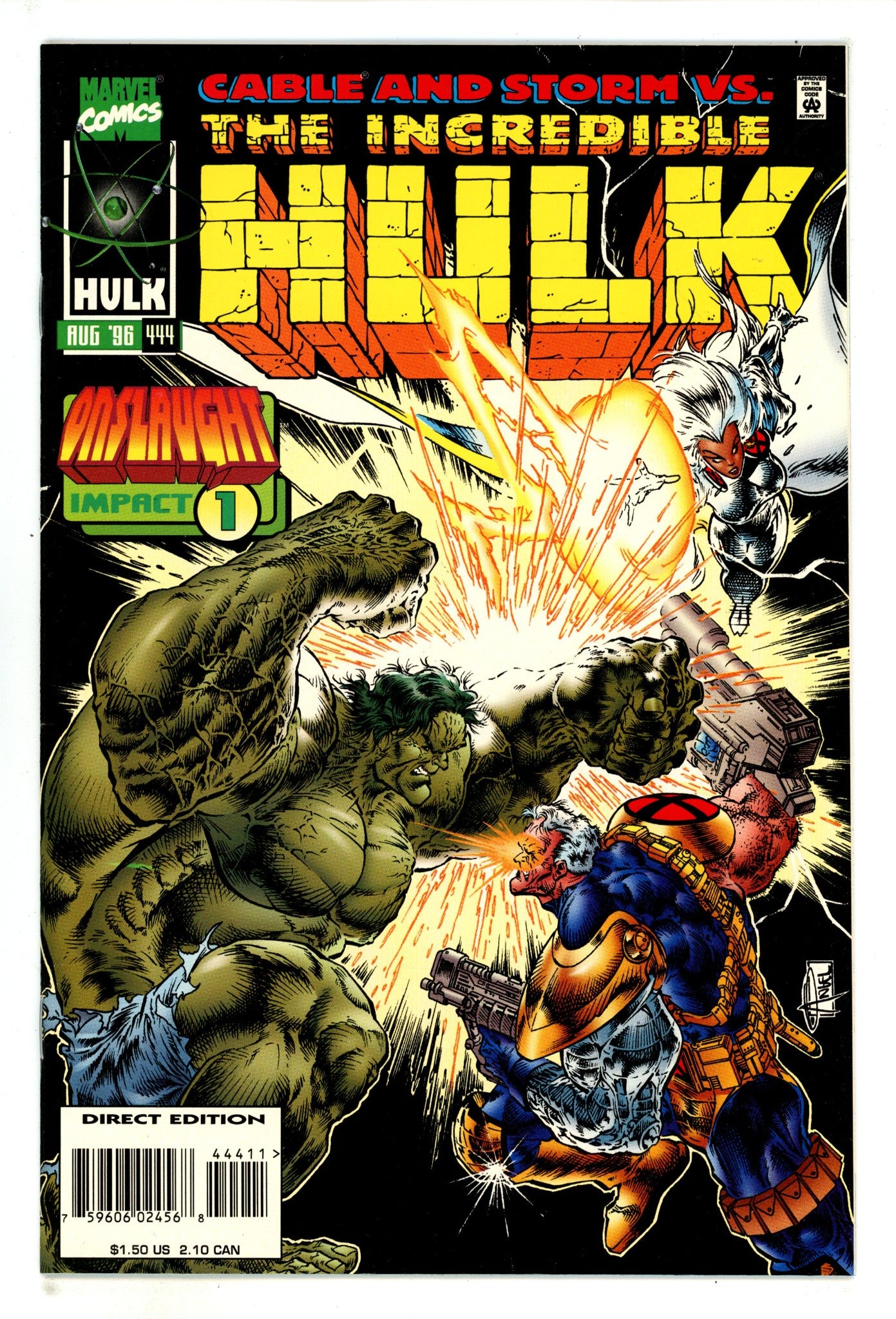 The Incredible Hulk Vol 1 444 High Grade (1996) 