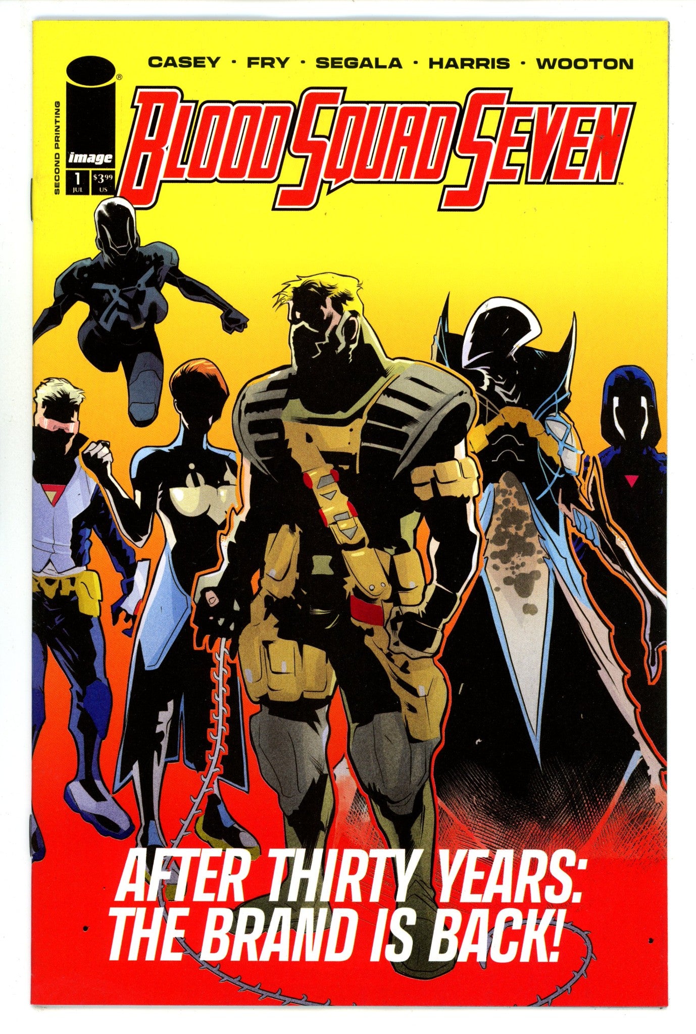 Blood Squad Seven  1   2Nd Print   (2024)