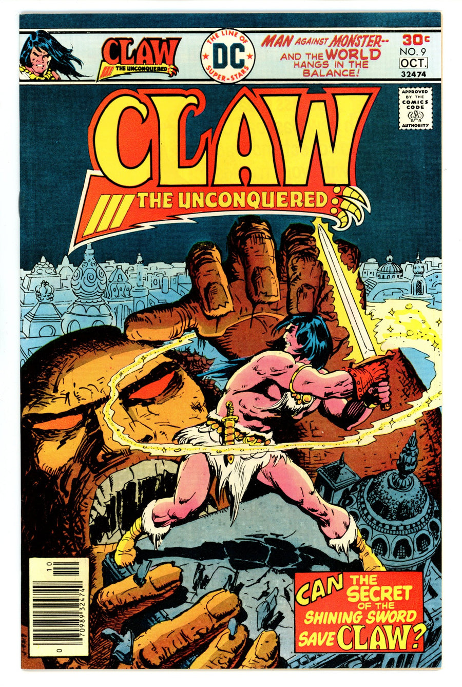 Claw the Unconquered Vol 1 9 NM (9.4) (1976) 