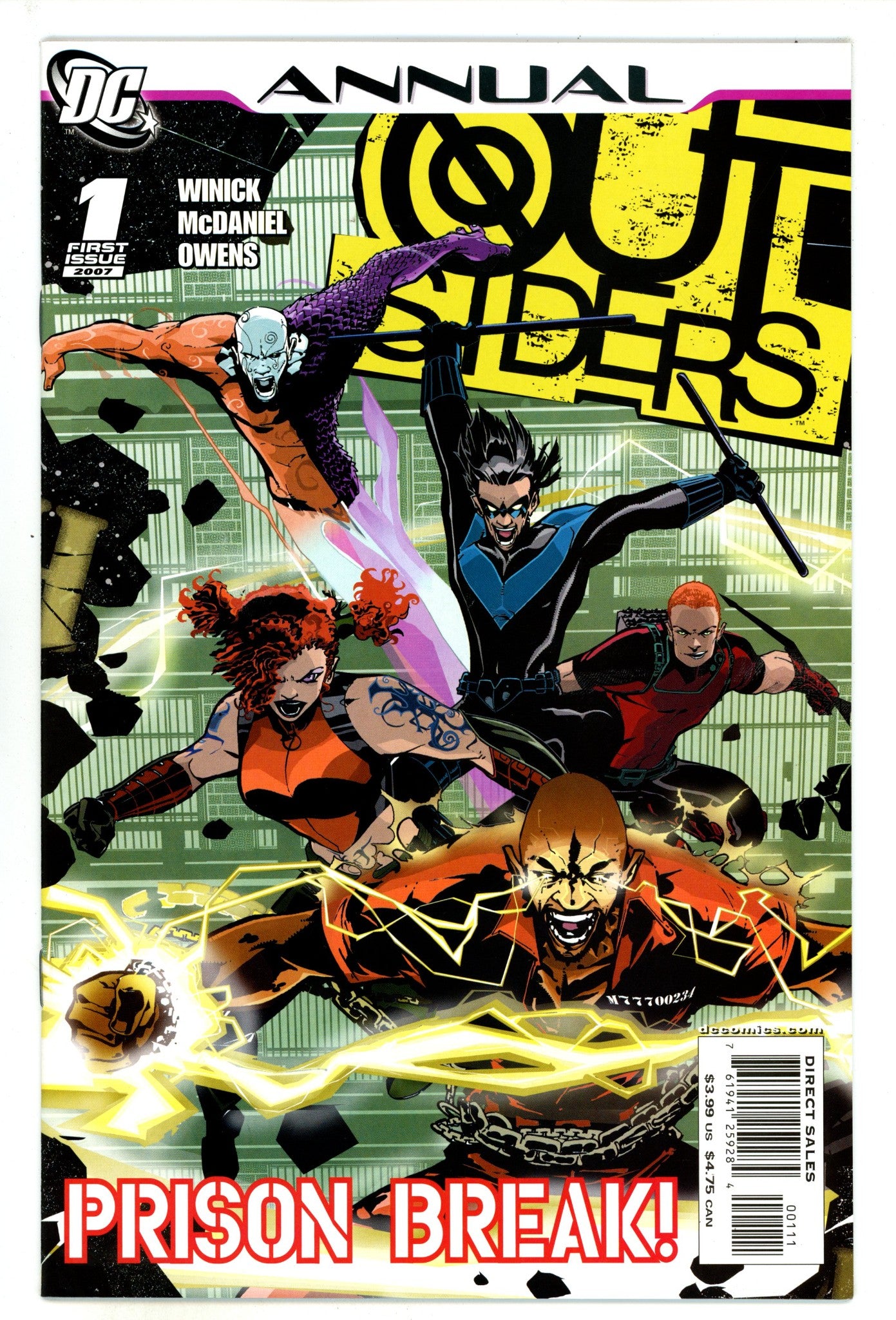Outsiders Annual Vol 3 1  High Grade   (2007)        