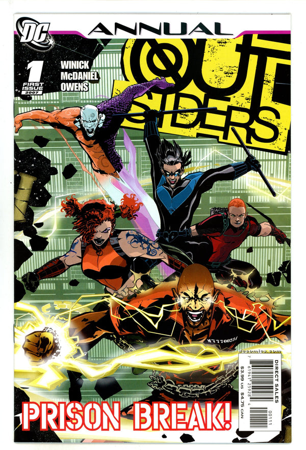 Outsiders Annual Vol 3 1 High Grade (2007)