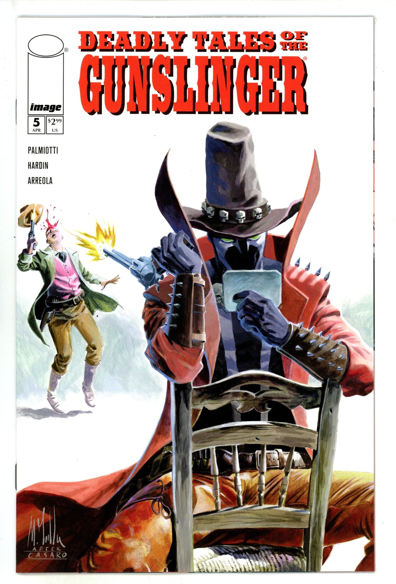 Deadly Tales Of The Gunslinger Spawn 5 Failla Variant (2025)