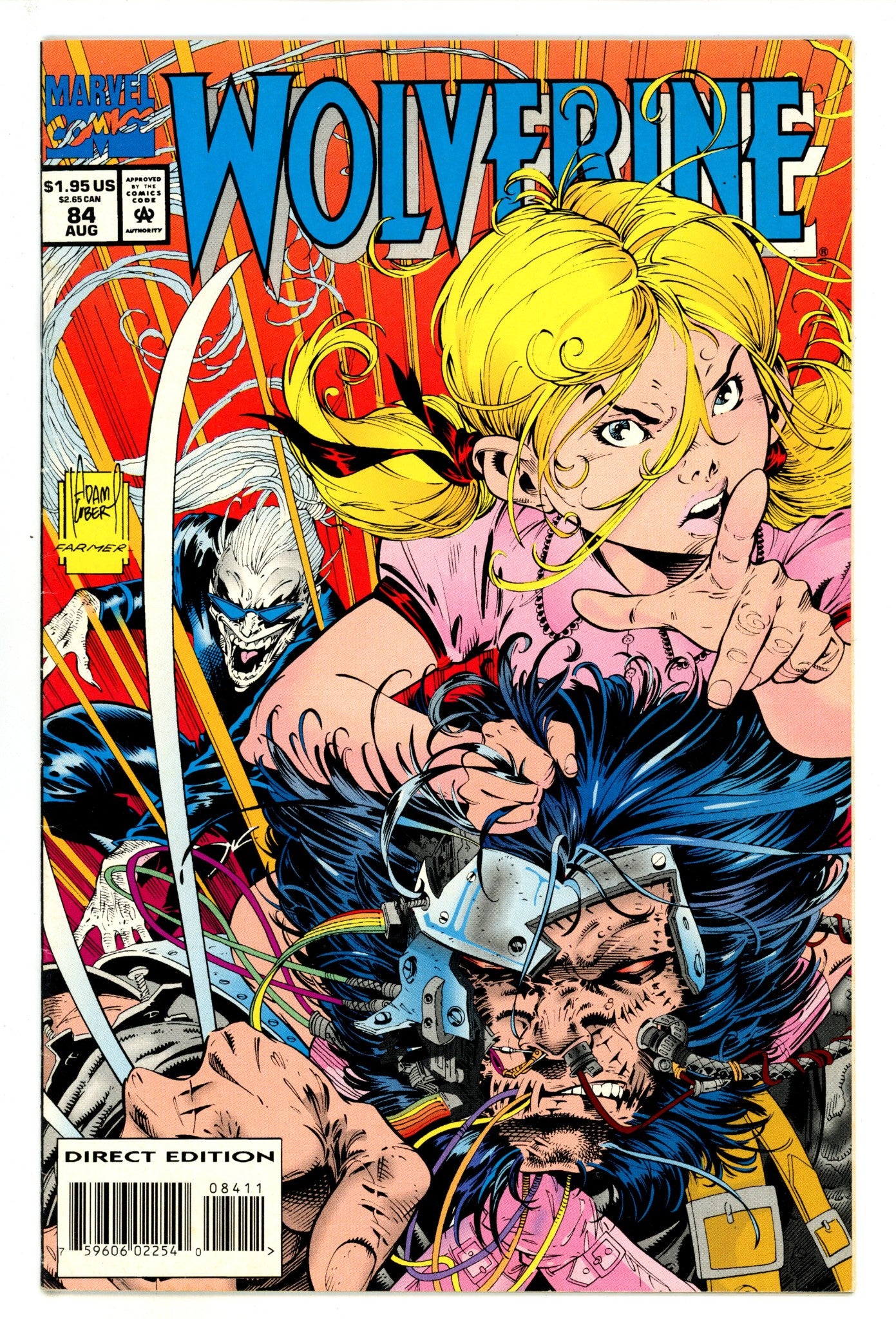 Wolverine Vol 2 84 Mid Grade (1994) 