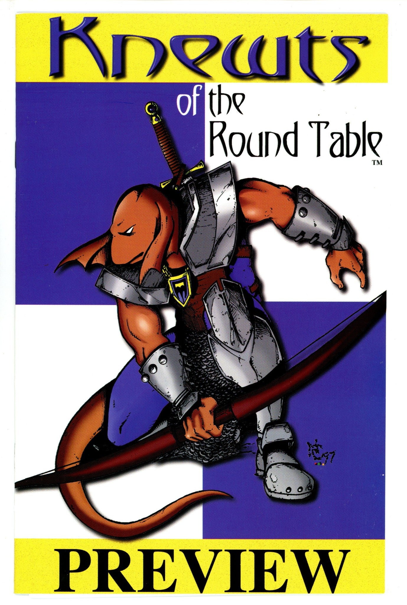 Knewts of the Round Table Preview 1 NM (1997)