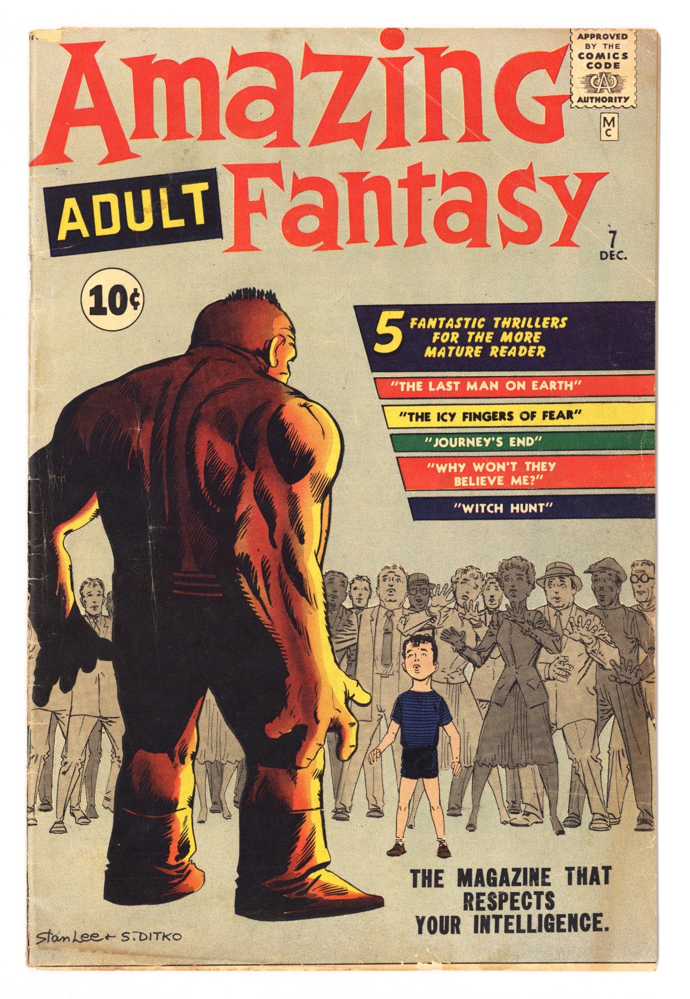 Amazing Adult Fantasy 7 VG (4.0) (1961) 