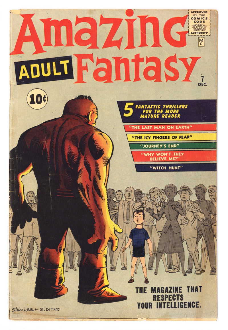 Amazing Adult Fantasy 7 VG (4.0) (1961) 