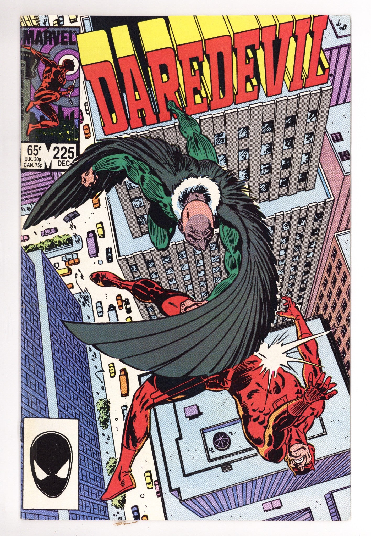 Daredevil Vol 1 225 Mid Grade (1985) 