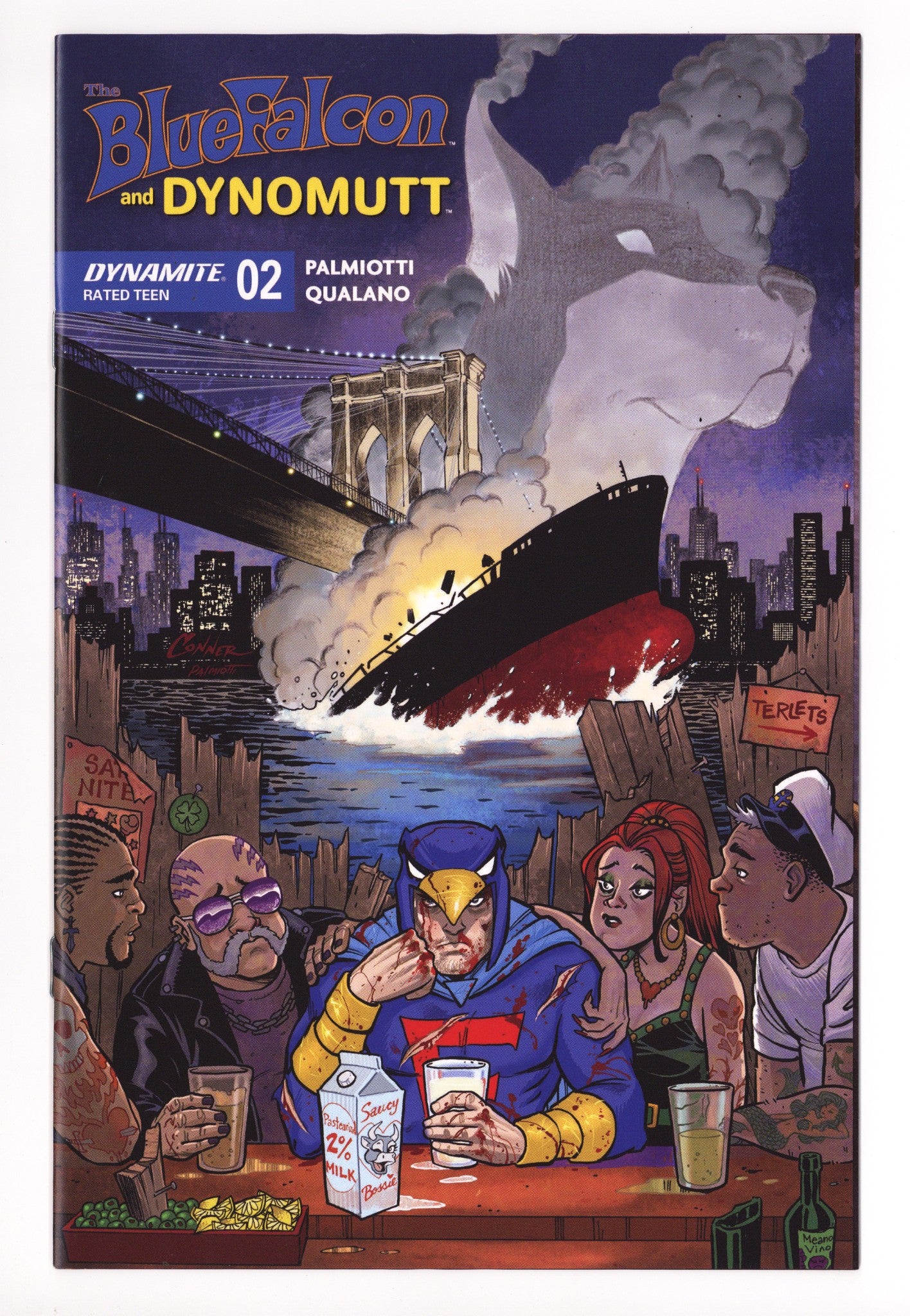 Blue Falcon & Dynomutt  2 Conner  Variant   (2025)