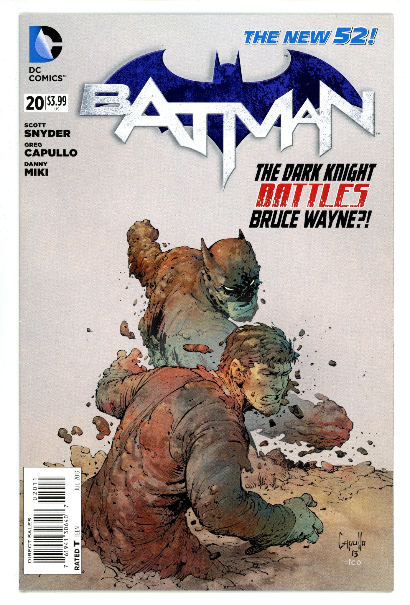 Batman Vol 2 20  High Grade   (2013)        