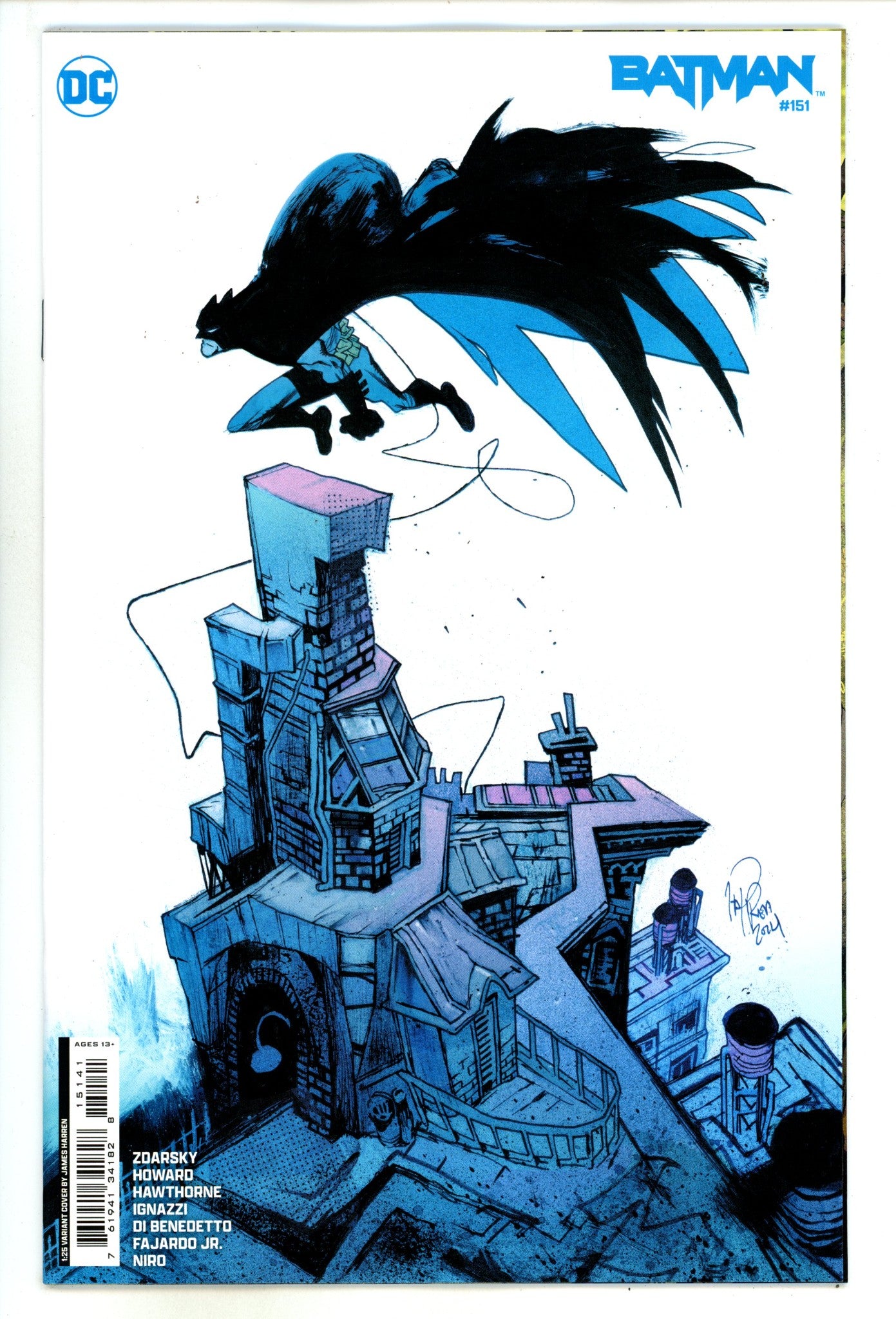 Batman Vol 3 151 Harren Variant NM (2024)