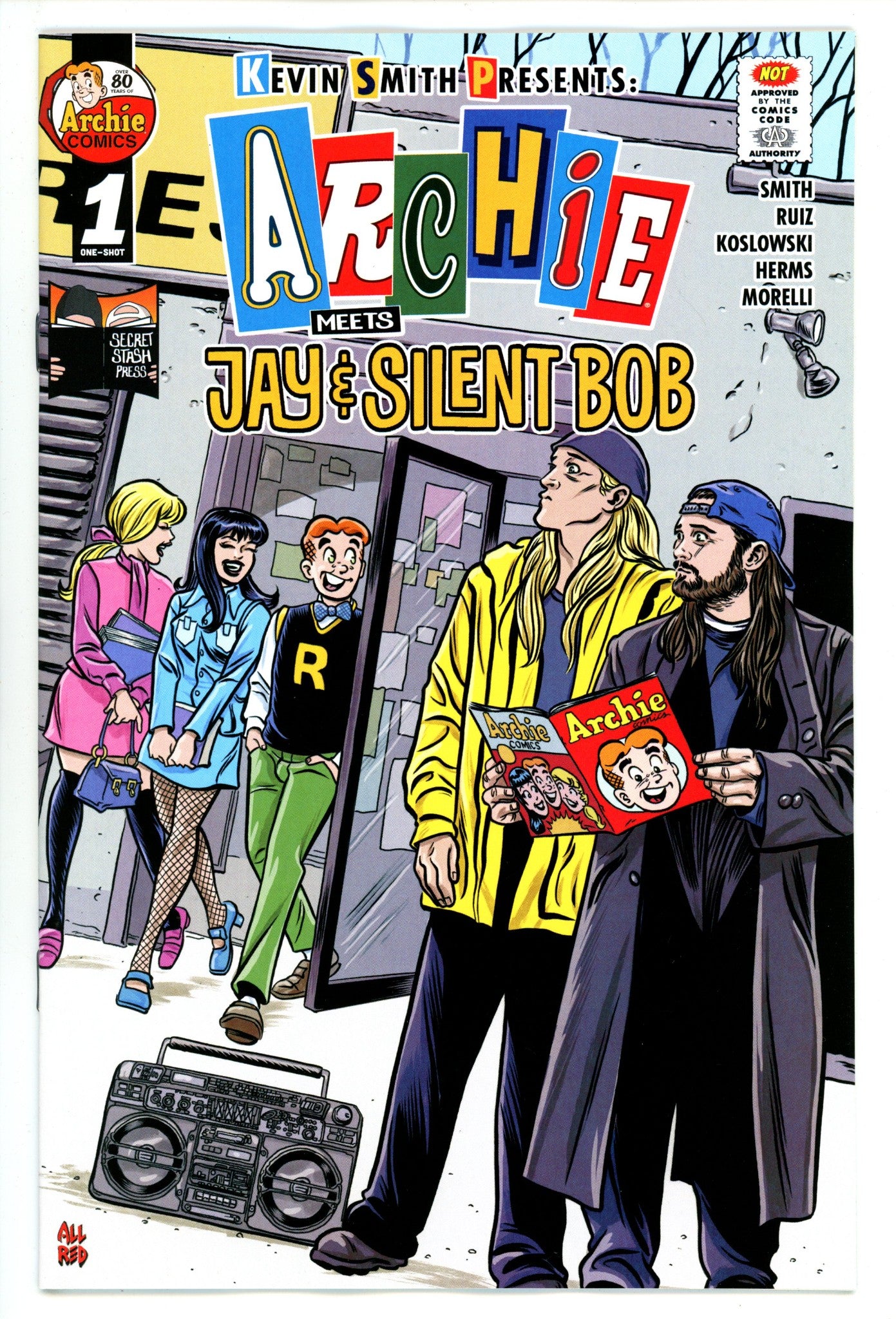 Archie Meets Jay & Silent Bob 1 Allred Incentive Variant NM (2025)