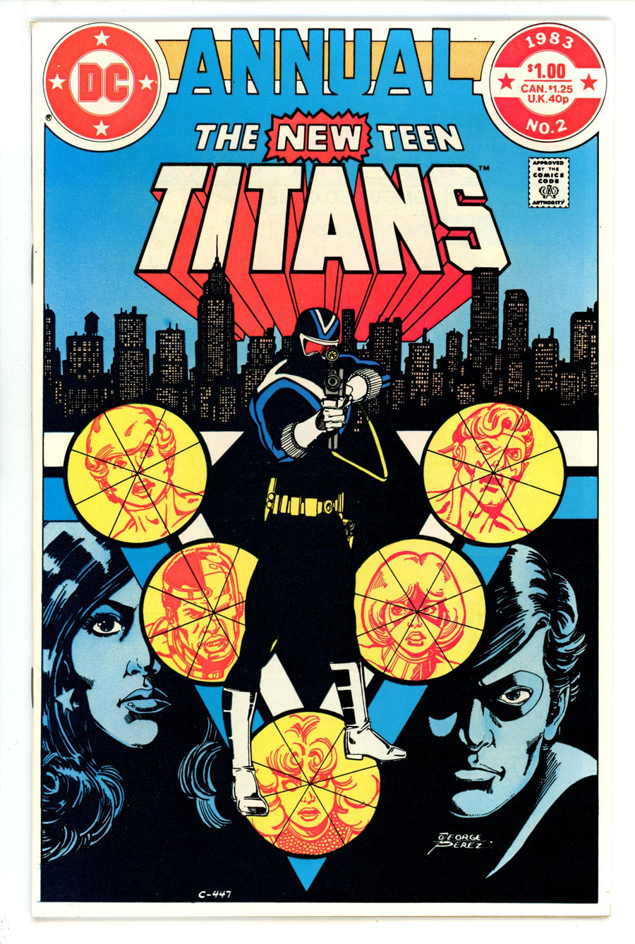 The New Teen Titans Annual Vol 1 2 VF+ (8.5) (1983) 