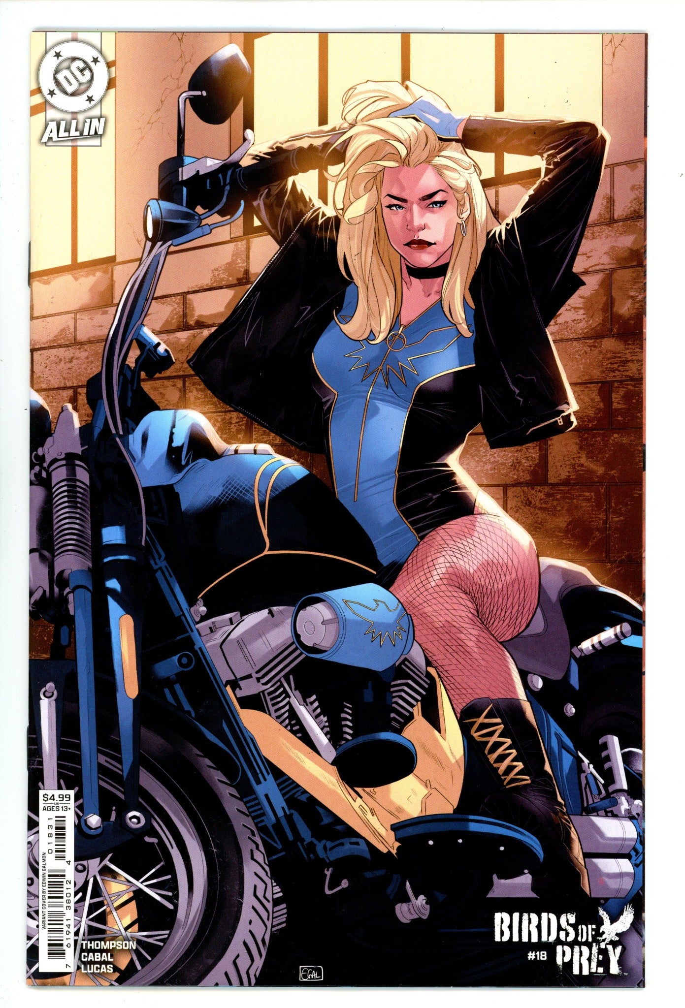 Birds Of Prey Vol 5 18 Galmon Variant (2025)