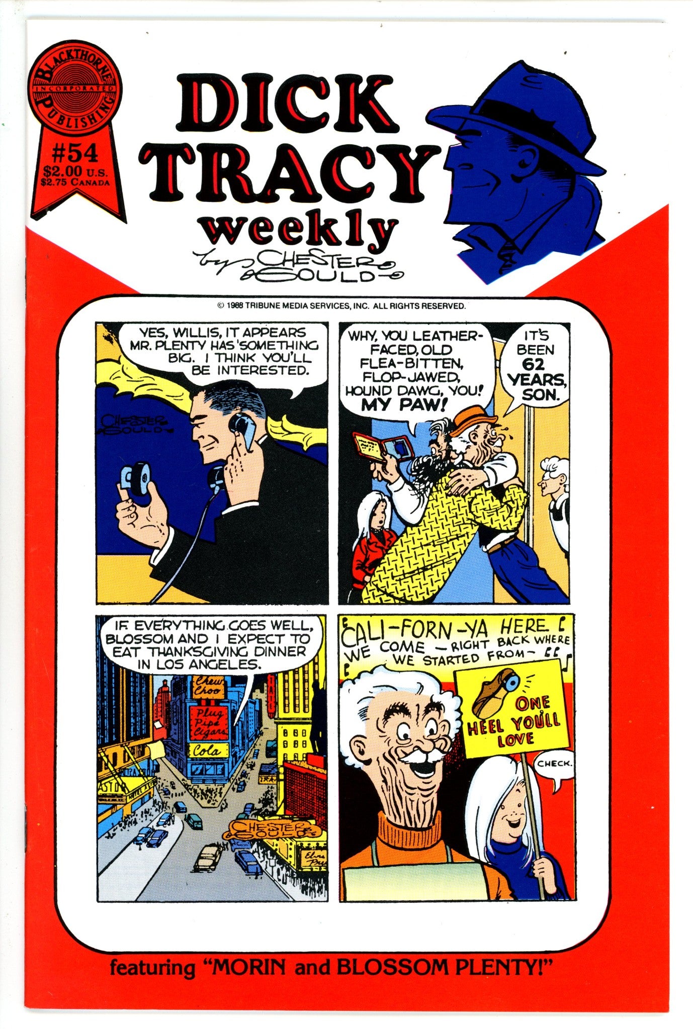 Dick Tracy Weekly 54 (1988)
