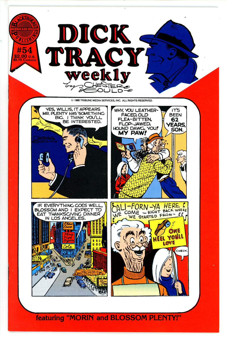 Dick Tracy Weekly 54 (1988)
