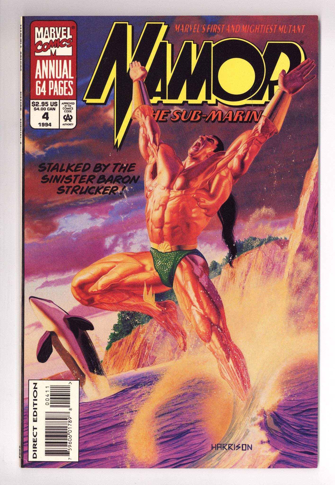 Namor, the Sub-Mariner Annual 4 Mid Grade (1994) 