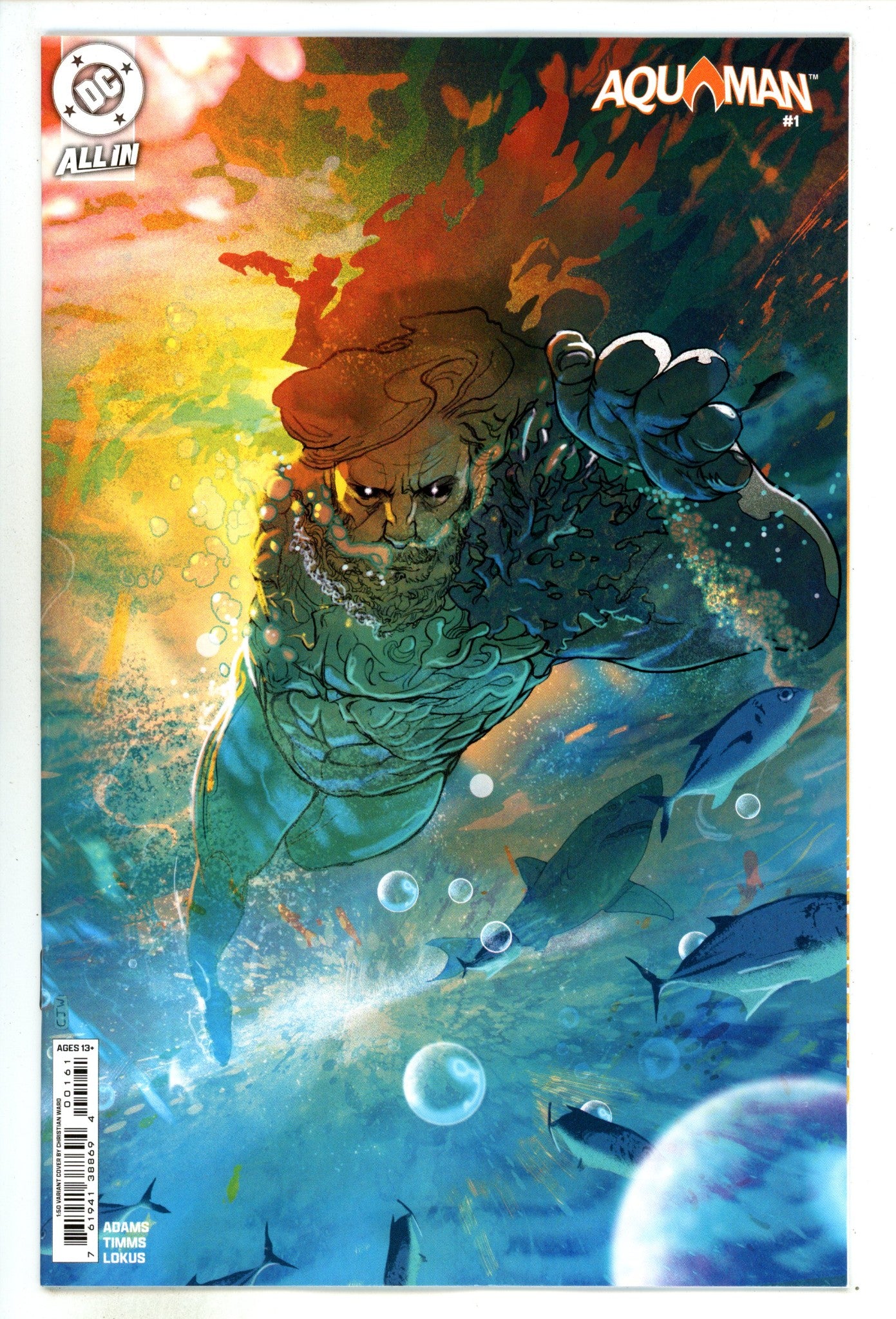 Aquaman Vol 9 1 Ward Incentive Variant NM- (2025)